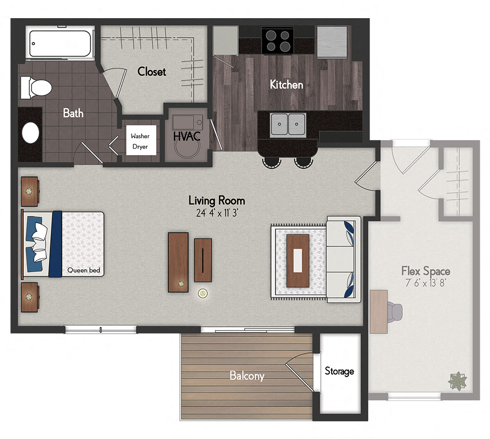 6925 S 115th St Plz Studio-2 Beds Apartment for Rent - Photo Gallery 16